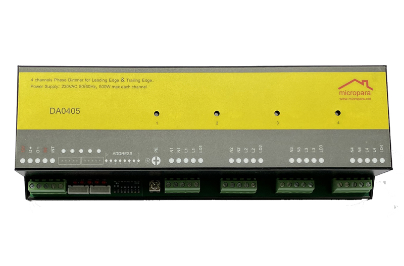 ǰ�غͺ���ͨ������ص���ģ�� DA0405